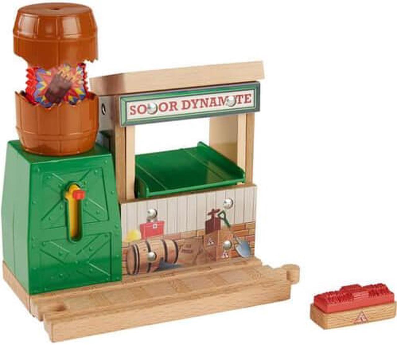 Alt view image 2 of 3 - Thomas & Friends Wooden Railway, Sodor Dynamite Blast!