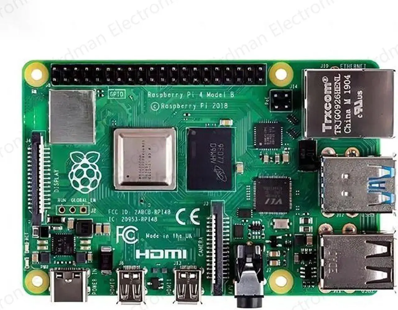 Alt view image 4 of 5 - Raspberry Pi 4B python suite 1GB Touch Screen Kit