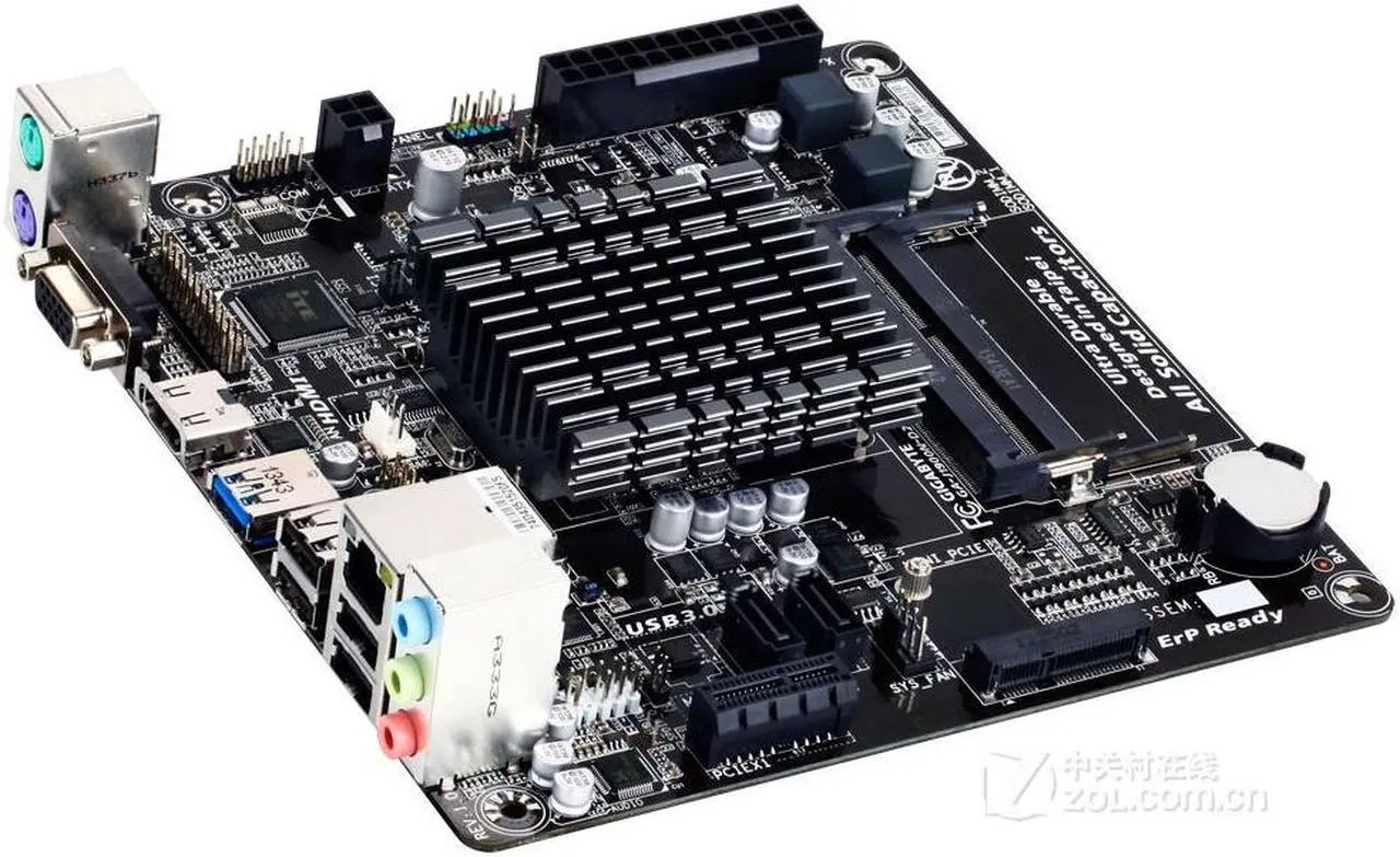 Alt view image 2 of 2 - GIGABYTE J1900N-D2H(rev.1.1) CPU CPU DDR3 8GB Mini-ITX
