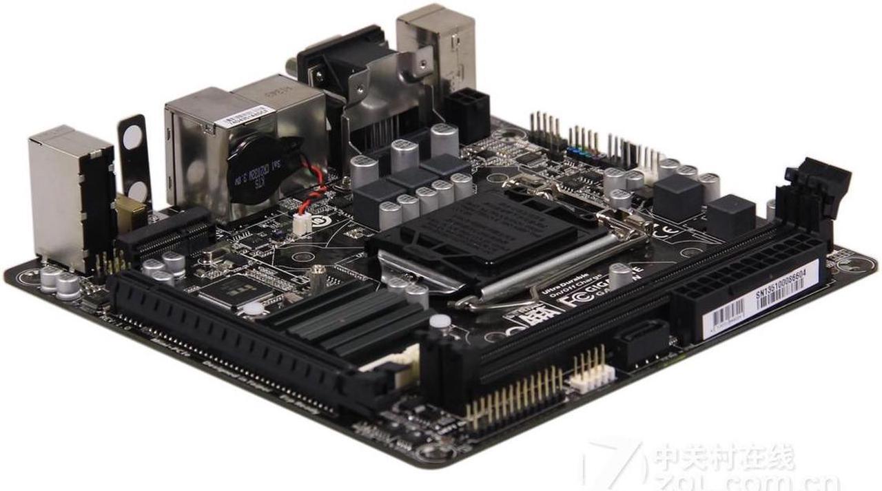 Alt view image 3 of 4 - GIGABYTE H81N(rev.1.0) LGA 1150 Intel H81 DDR3 16GB Mini-ITX