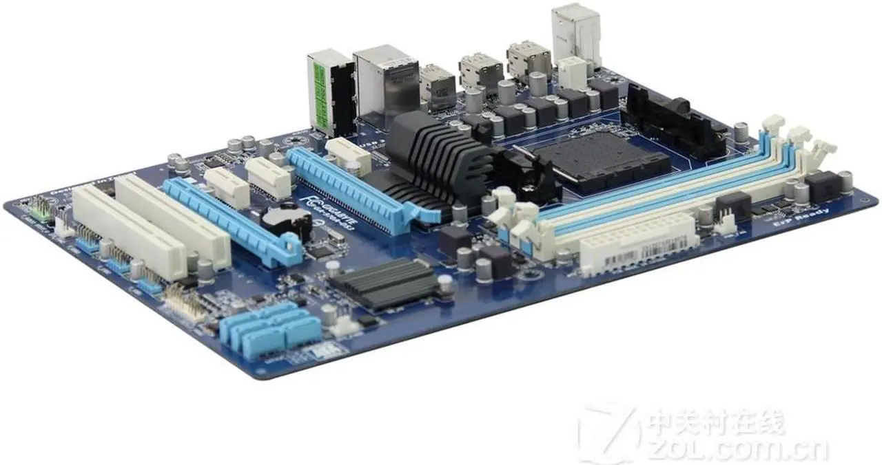 Alt view image 3 of 4 - GIGABYTE GA-970A-DS3 Socket AM3+ AMD 970 DDR3 32GB ATX