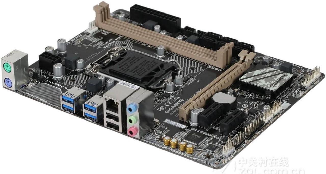 Alt view image 3 of 4 - GIGABYTE X150M-PLUS WS (rev.1.0) LGA 1151 Intel C232 DDR4 32GB Micro ATX