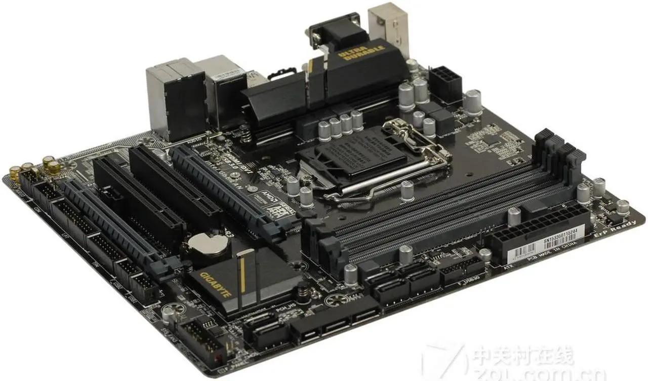 Alt view image 3 of 4 - GIGABYTE B150M-D3H(rev.1.0) LGA 1151 Intel B150 DDR4 64GB Micro ATX