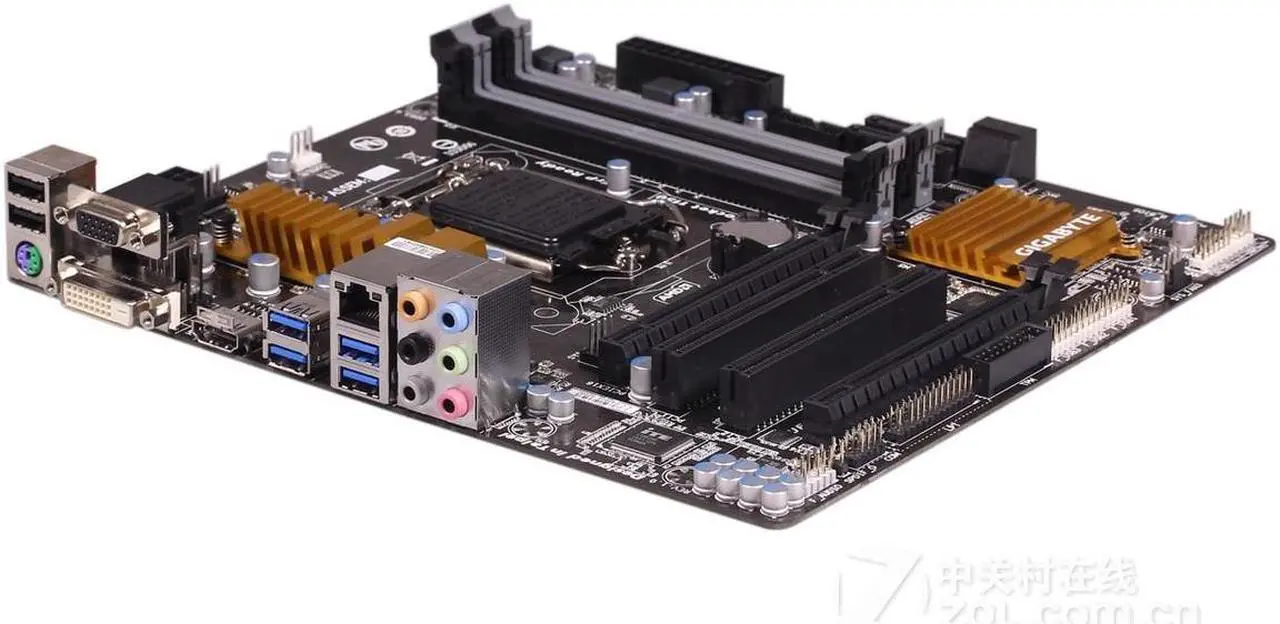 Alt view image 4 of 4 - GIGABYTE GA-Z97M-D3H(rev.1.0) LGA 1150 Intel Z97 DDR3 32GB Micro ATX