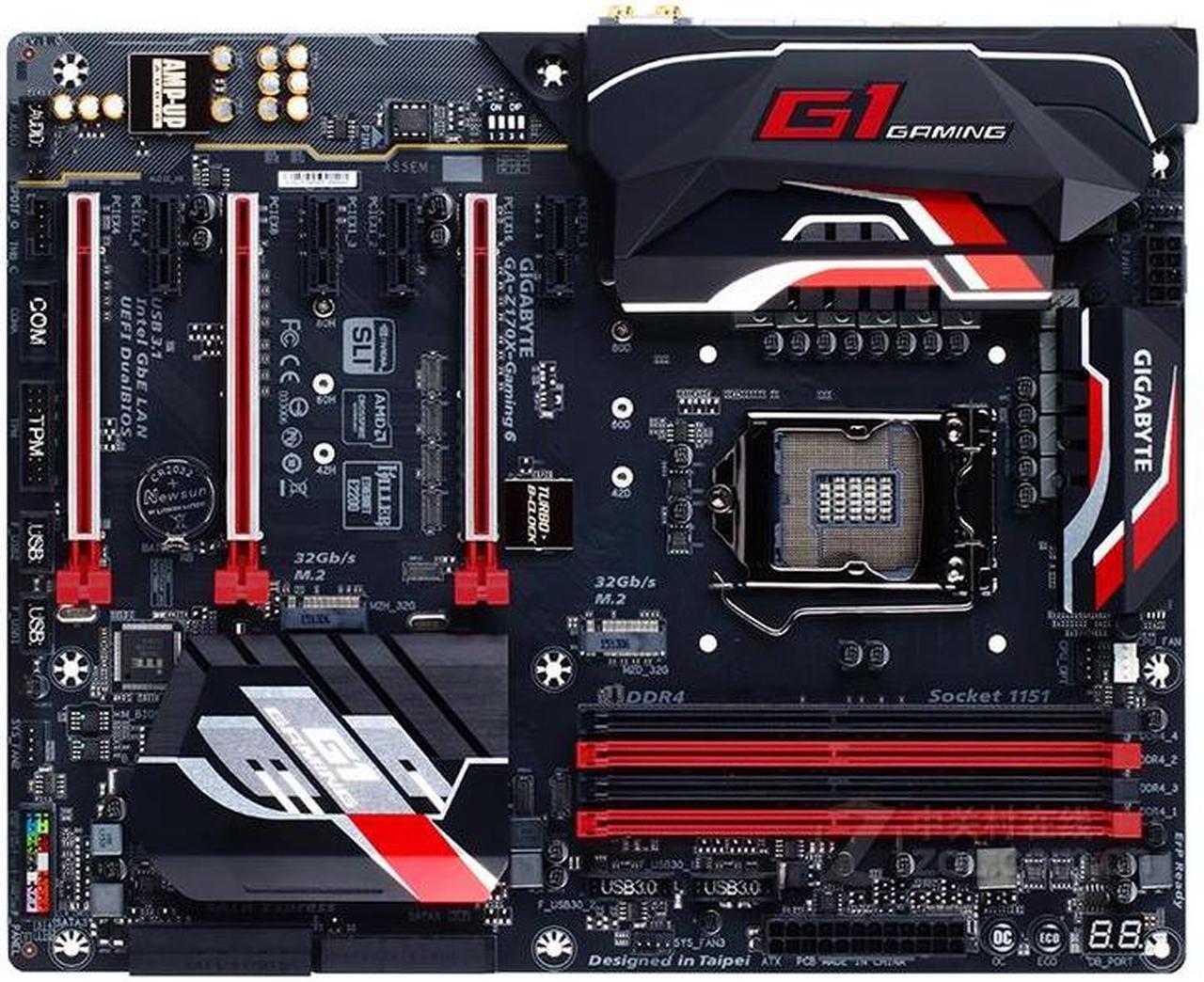 Main image of GIGABYTE Z170X-GAMING 6(rev.1.0) LGA 1151 Intel Z170 DDR4 64GB ATX