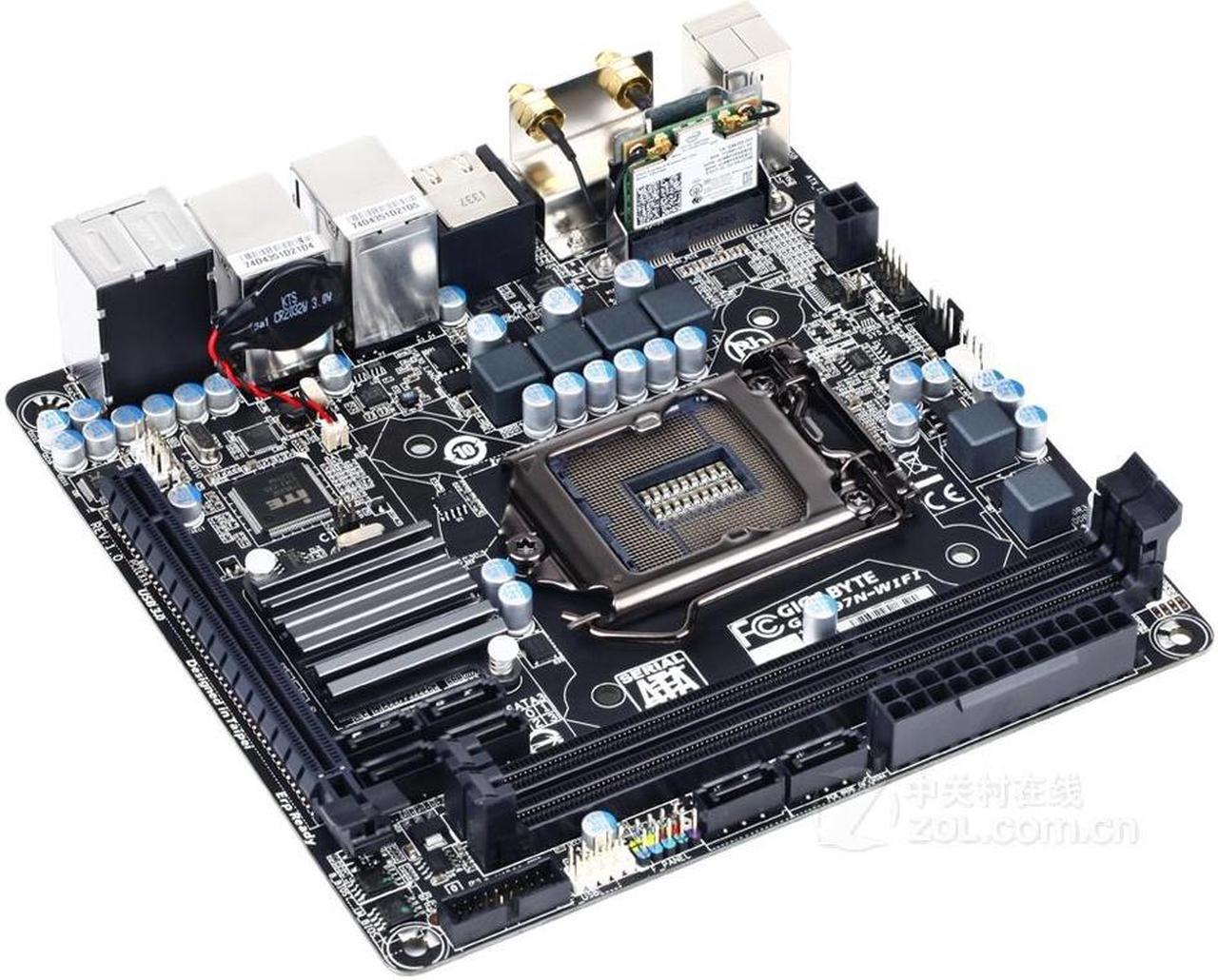 Alt view image 2 of 3 - GIGABYTE Z97N-WIFI(rev.1.0) LGA 1150 Intel Z97 DDR3 16GB Mini-ITX