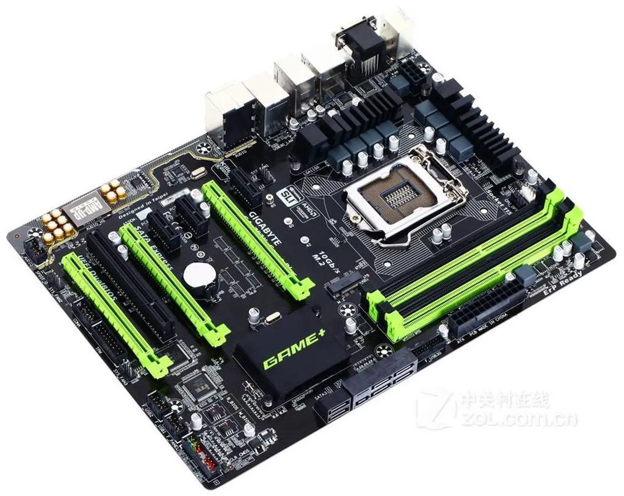 Alt view image 2 of 4 - GIGABYTE Z97X-Game Plus(rev.1.0) LGA 1150 Intel Z97 DDR3 32GB ATX