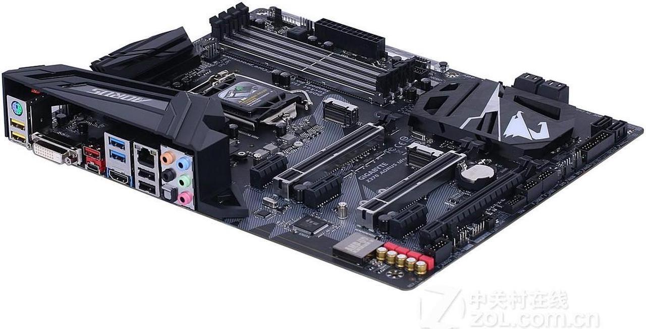 Alt view image 3 of 4 - GIGABYTE Z370 Ultra Gaming LGA 1151 Intel Z370 DDR4 64GB ATX