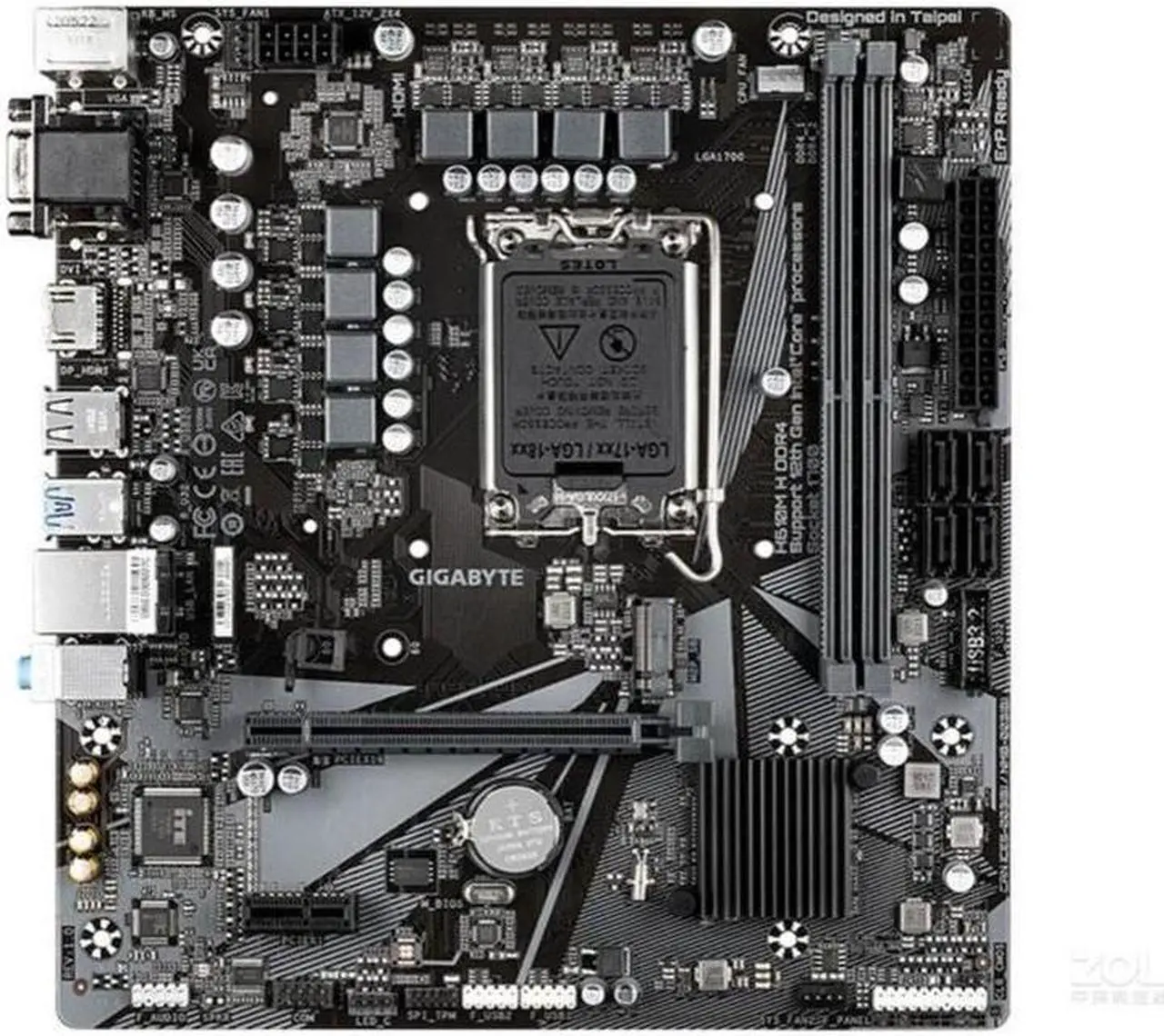 Main image of GIGABYTE H610M H DDR4 LGA 1700 Intel H610 DDR4 64GB Micro ATX