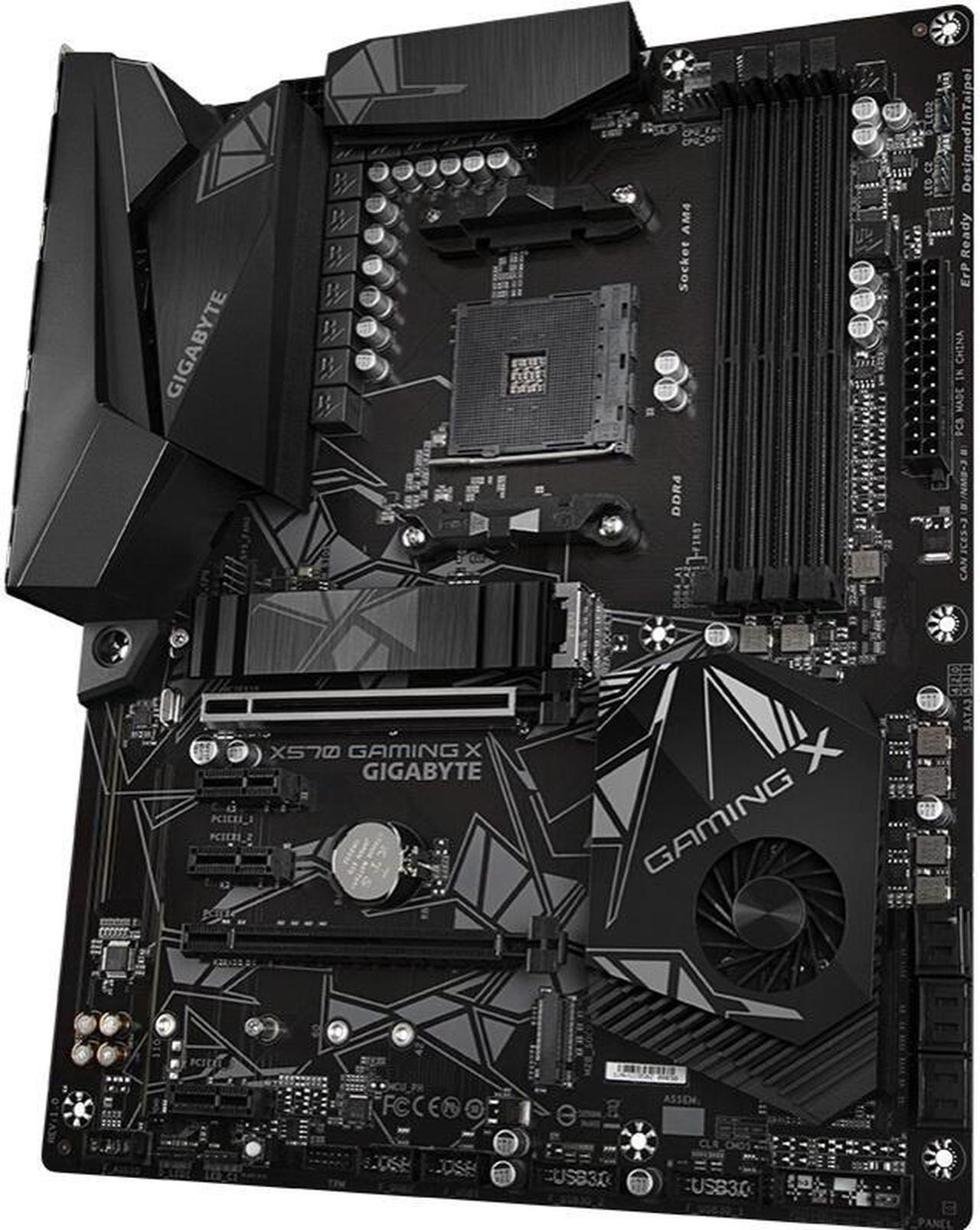 Alt view image 3 of 4 - GIGABYTE X570 GAMING X Socket AM4 AMD X570 DDR4 128GB ATX