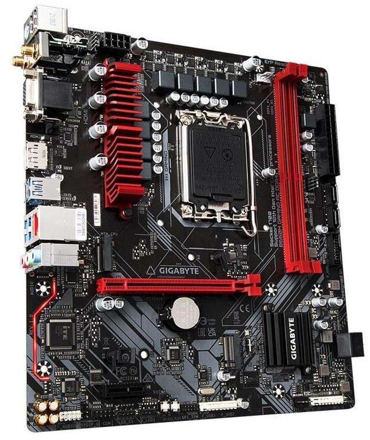 Alt view image 2 of 4 - GIGABYTE B660M GAMING DDR4 LGA 1700 Intel B660 DDR4 64GB Micro ATX