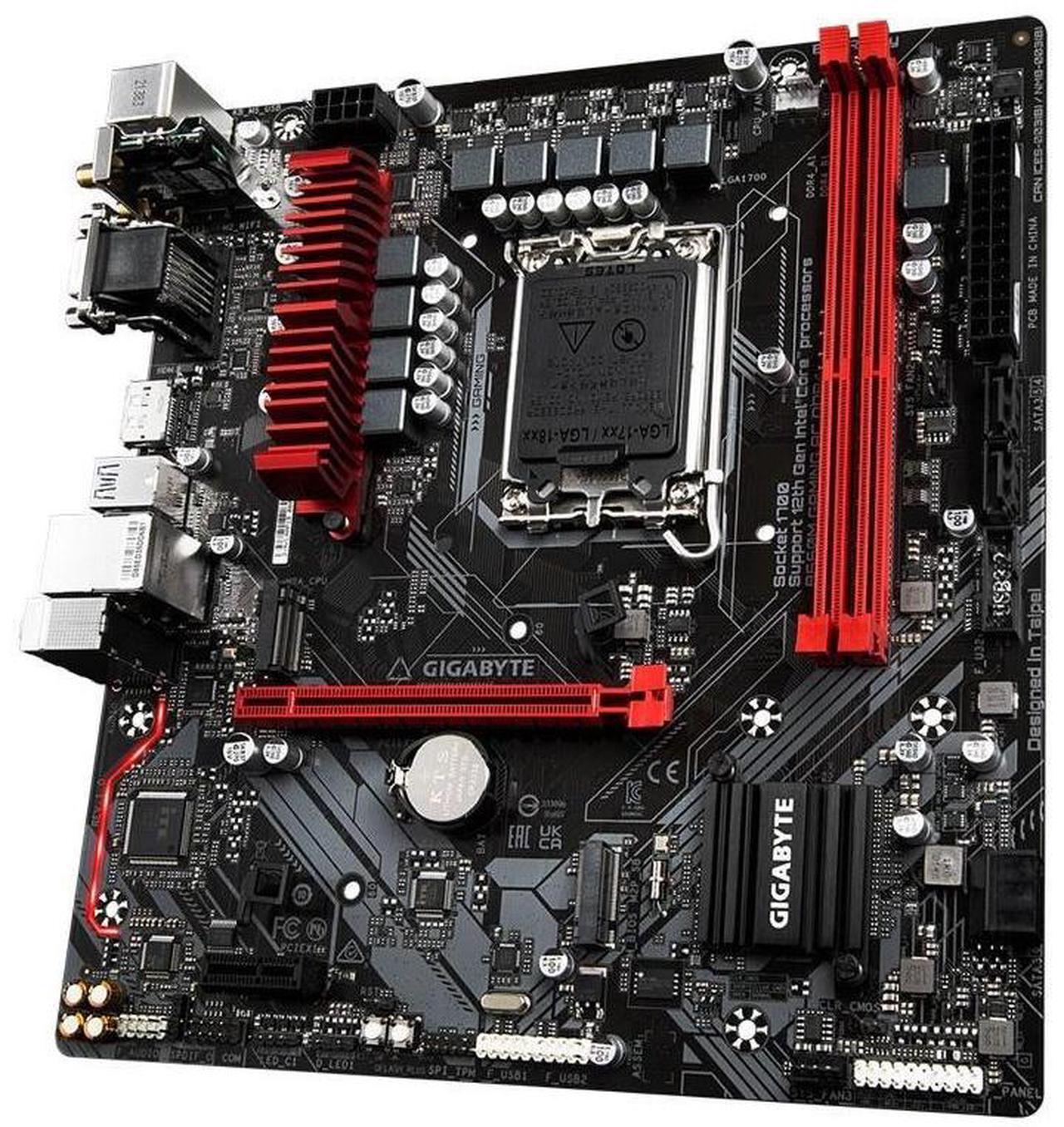Alt view image 3 of 4 - GIGABYTE B660M GAMING DDR4 LGA 1700 Intel B660 DDR4 64GB Micro ATX