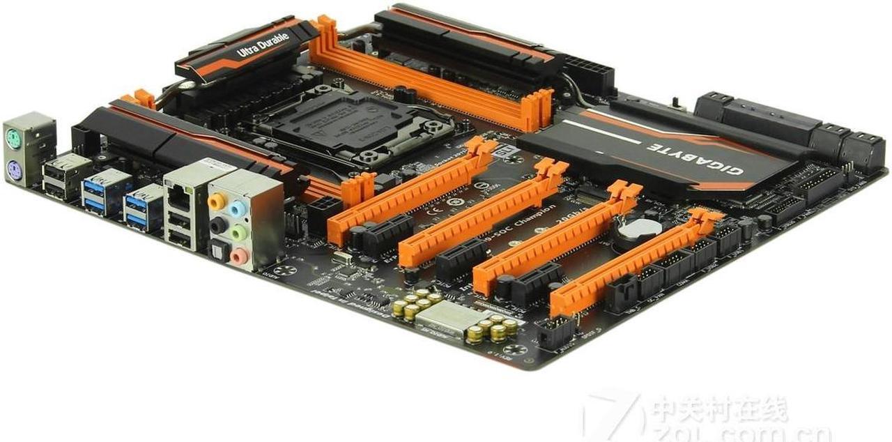 Alt view image 3 of 4 - GIGABYTE X99-SOC Champion(rev.1.0) LGA 2011-V3 Intel X99 DDR4 64GB E-ATX