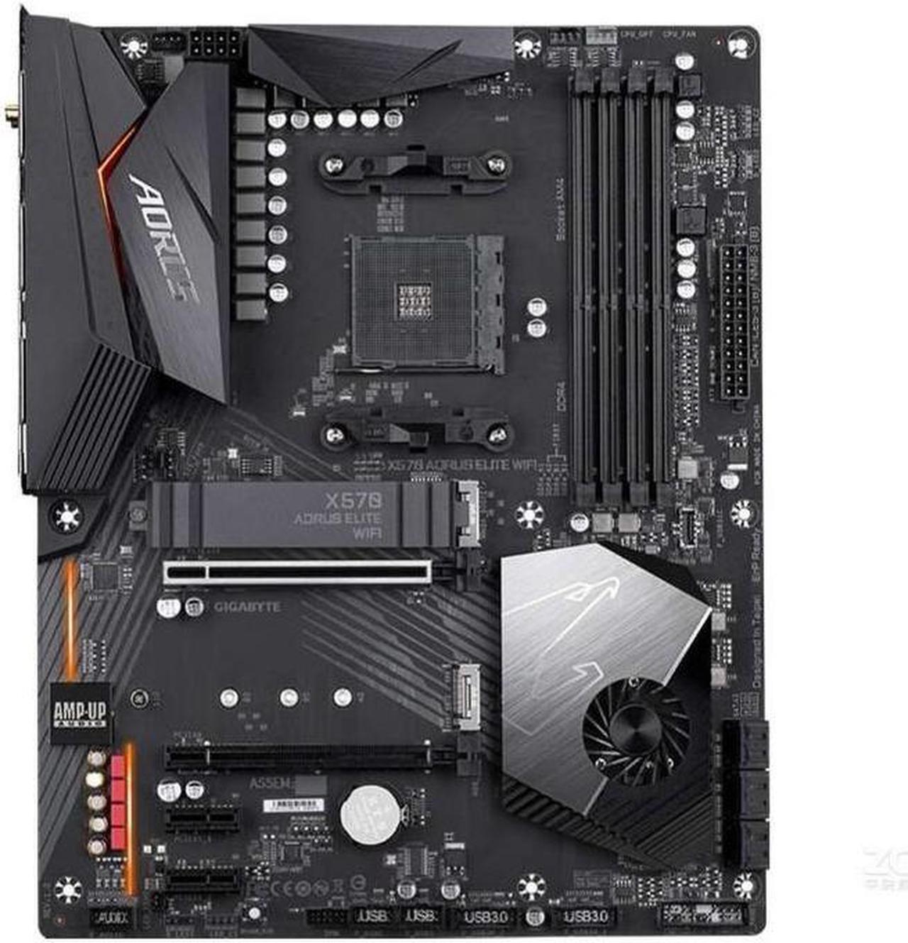 Main image of GIGABYTE X570 ELITE WIFI Socket AM4 AMD X570 DDR4 128GB ATX