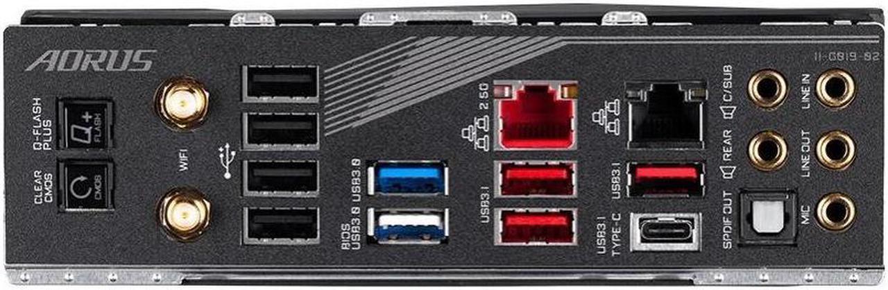 Alt view image 4 of 4 - GIGABYTE X570 MASTER Socket AM4 AMD X570 DDR4 128GB ATX