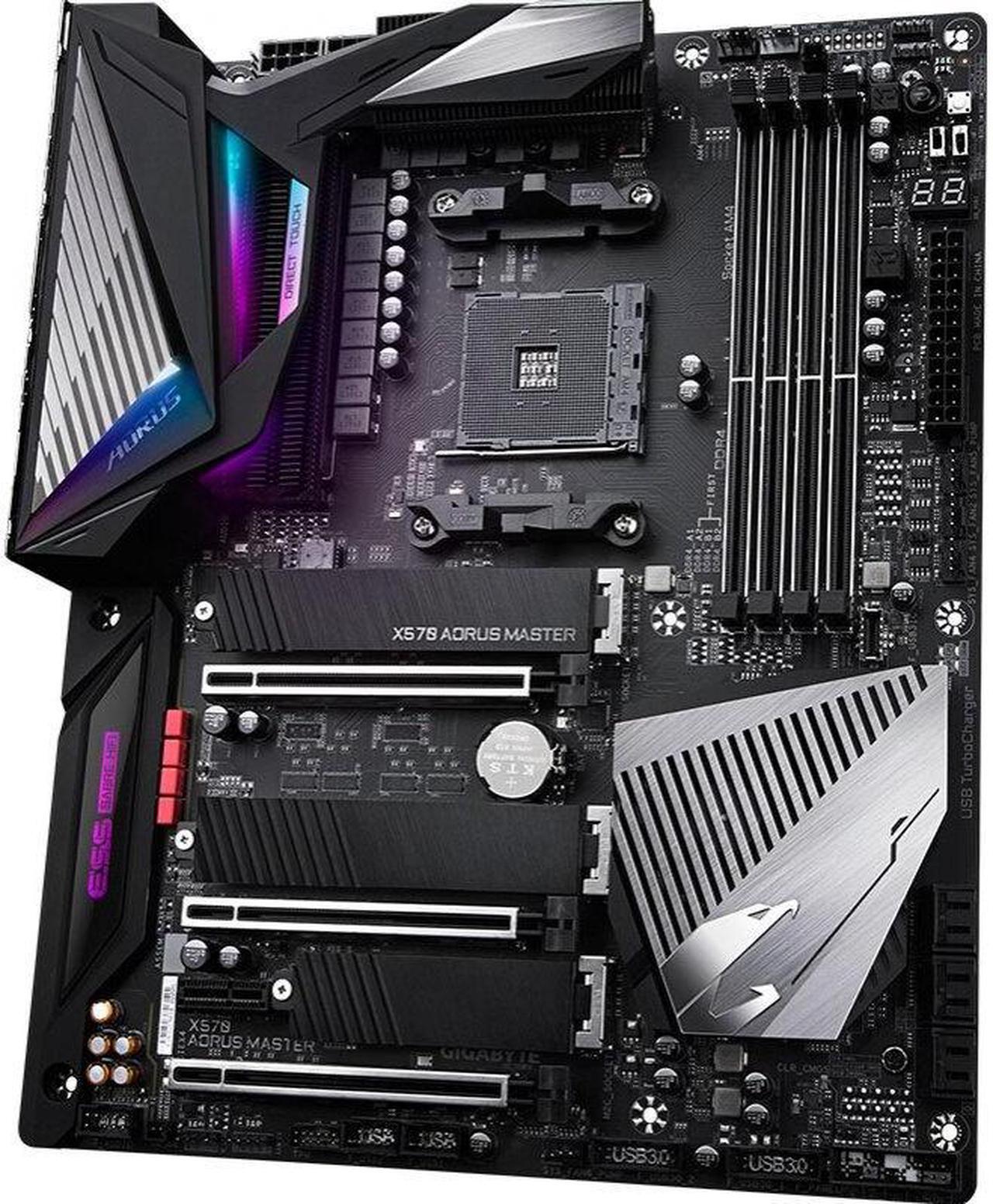 Alt view image 2 of 4 - GIGABYTE X570 MASTER Socket AM4 AMD X570 DDR4 128GB ATX