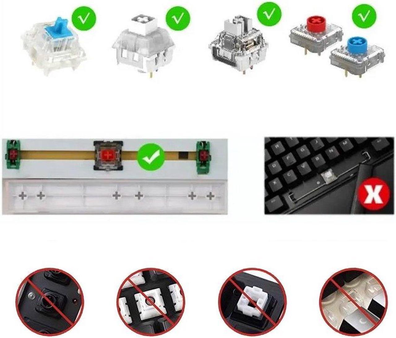 Alt view image 7 of 7 - Dragon Ball Dragon Ball translucency PBT heat-sublimation keycaps 108key Cherry Height