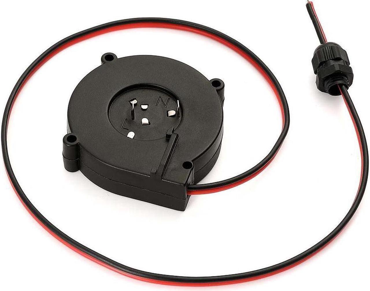 Main image of Mini cable reel, small retractable power cord reel, multi-purpose