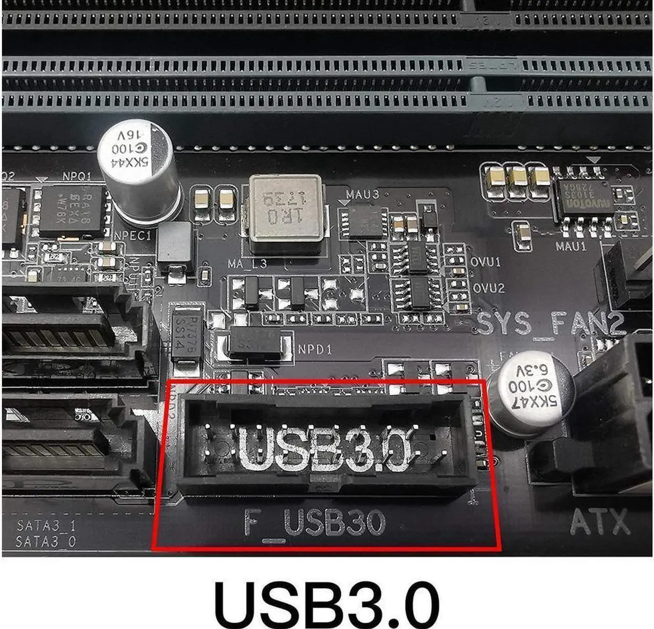 Alt view image 4 of 6 - USB 3.0 (3.1 Gen 2) Internal (19-Pin) Header to USB 3.1/3.2 Type-C (20-Pin) A-Key Front Panel Adapter