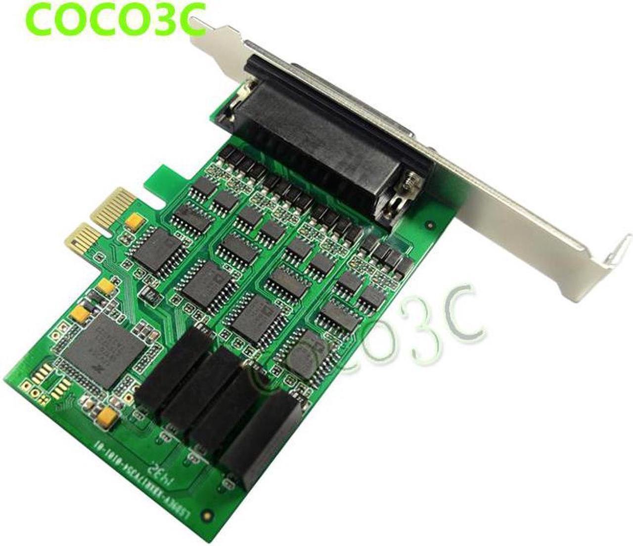 Alt view image 2 of 6 - PCI express 4 ports Serial RS422 RS485 card PCI-e to Multi RS-422 RS-485 adapter PCIe Industrial I/O Card + low profile bracket