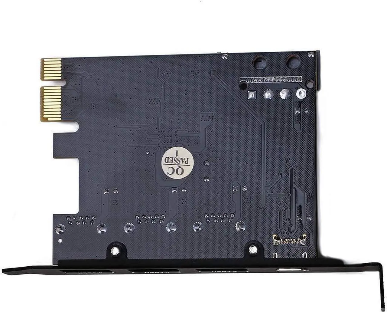 Alt view image 3 of 5 - PCI Express(PCIe) to USB 3.0 Type C +Type A Expansion Card,PCI-E to USB Add-on Cards with 4 Ports USB 15 Pin SATA Power Connector for Desktop PC