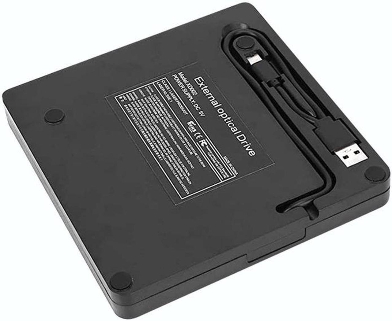 Alt view image 4 of 7 - Aomoproing  External CD DVD Drive, Portable High-Speed USB-C & USB 3.0 CD/DVD ROM DVD Burner/DVD Reader Writer Optical Drive for PC Desktops, Compatible with Windows/Mac OS