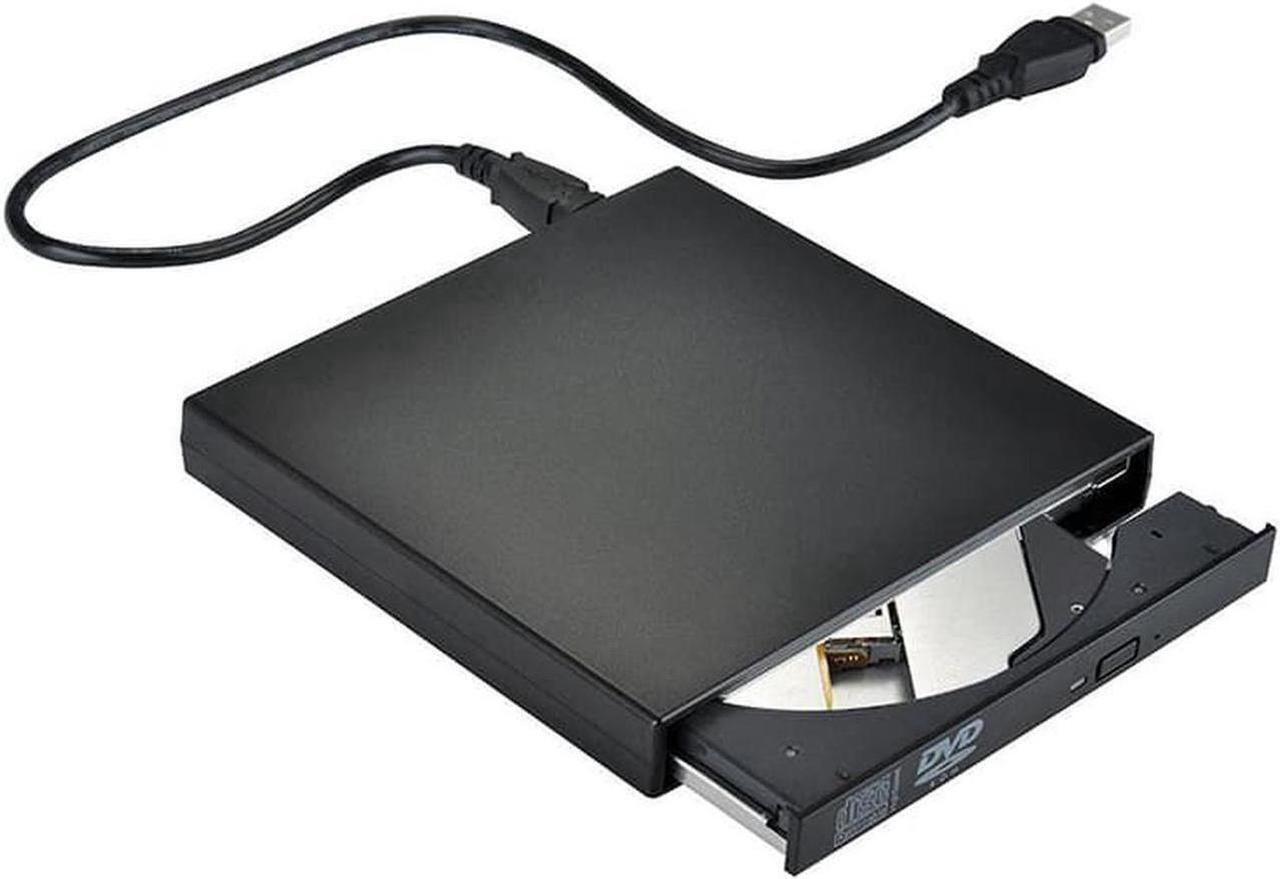 Alt view image 4 of 7 - Slim External Optical Drive USB 2.0 DVD Combo DVD ROM Player CD-RW Burner Writer Plug and Play For Macbook Laptop Desktop PC