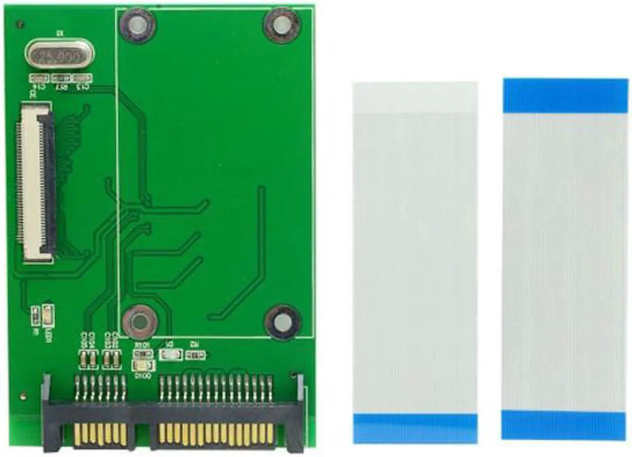 Alt view image 2 of 5 - Aomoproing 40 Pin ZIF CE 1.8 Inch SSD/HDD to SATA Adapter Board with LIF Flat Cable