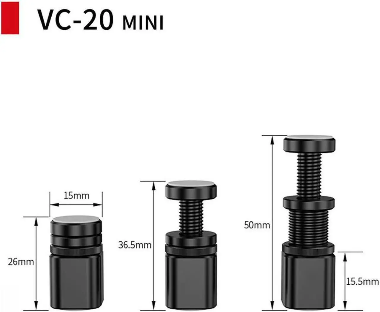 Alt view image 6 of 6 - 1pc Holder Bracket Case MINI Screw Bracket Graphics Card Support Frame Graphics Bracket for ITX + MATX for Desktop PC