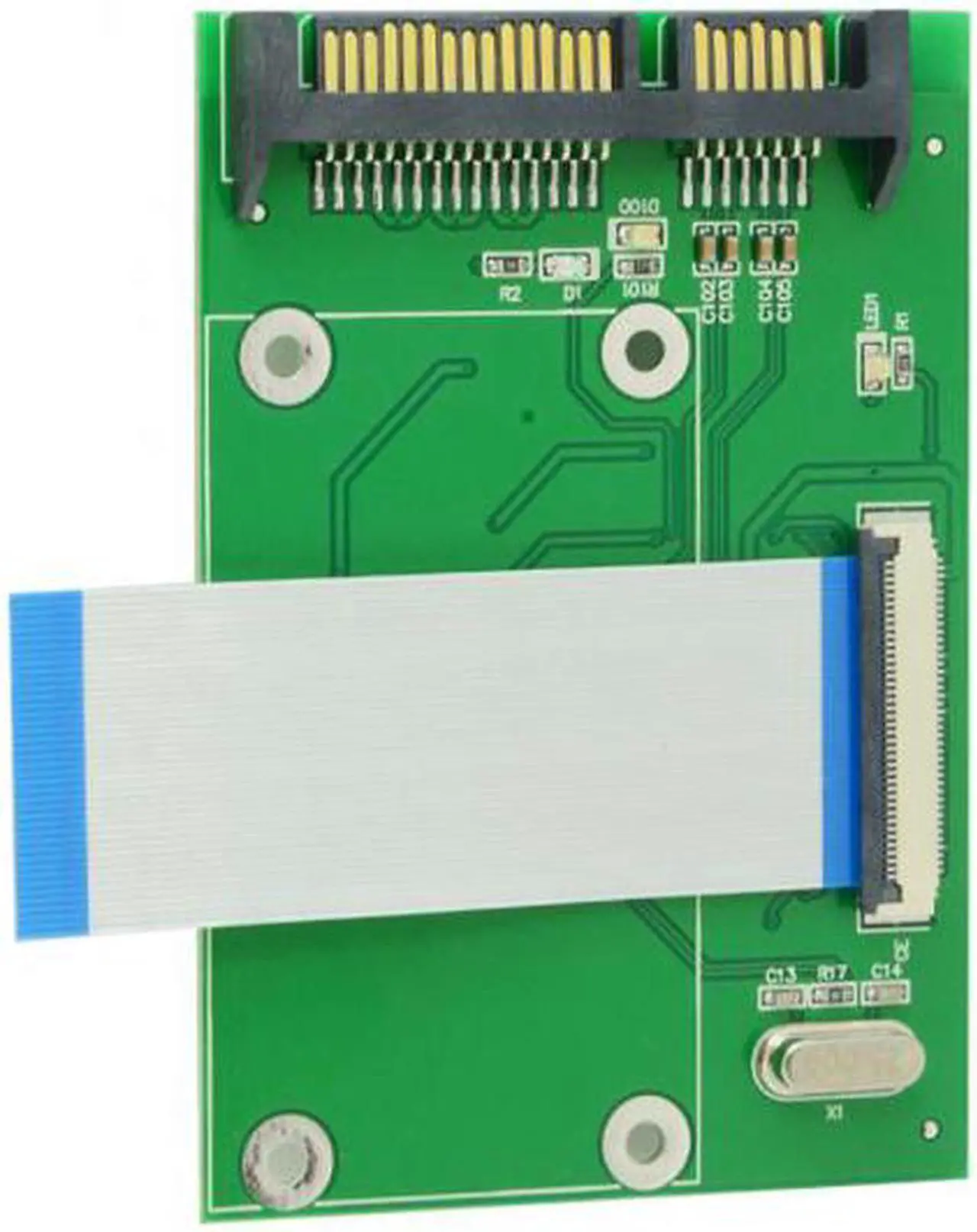 Alt view image 5 of 7 - Aomoproing 40 Pin ZIF CE 1.8 Inch SSD/HDD to SATA Adapter Board with LIF Flat Cable