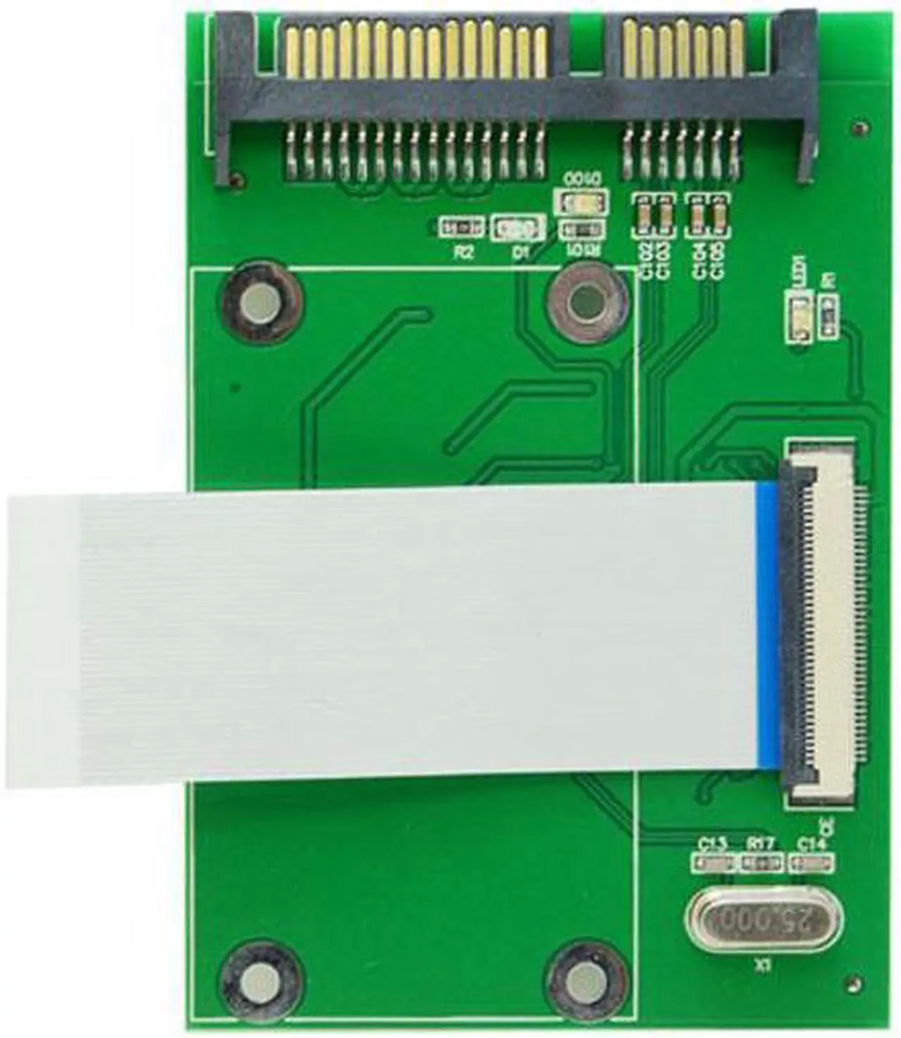 Alt view image 4 of 7 - Aomoproing 40 Pin ZIF CE 1.8 Inch SSD/HDD to SATA Adapter Board with LIF Flat Cable