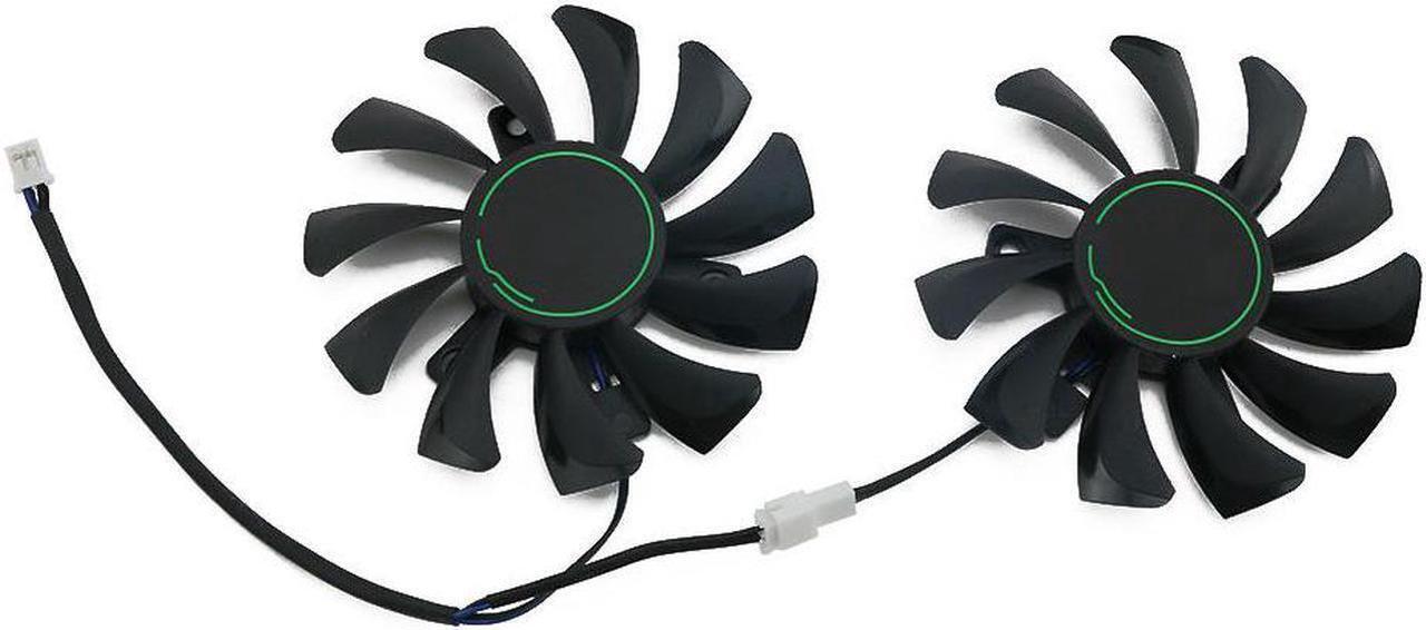 Alt view image 2 of 4 - 75MM HA8010H12F-Z Cooler Fan Replacement GTX1650 For MSI GeForce GTX 1650 SUPER VENTUS XS Graphics Card Fans