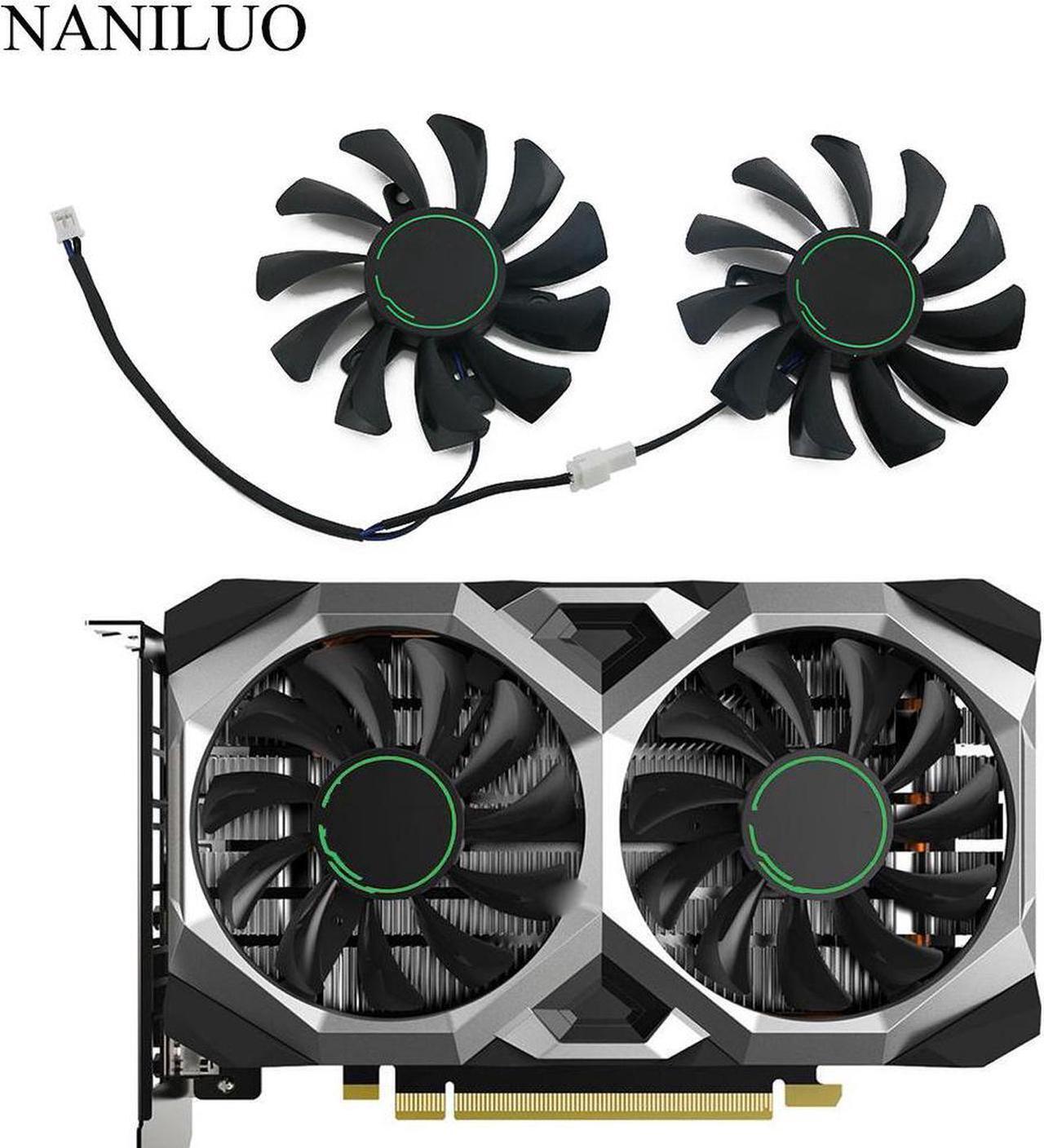 Main image of 75MM HA8010H12F-Z Cooler Fan Replacement GTX1650 For MSI GeForce GTX 1650 SUPER VENTUS XS Graphics Card Fans