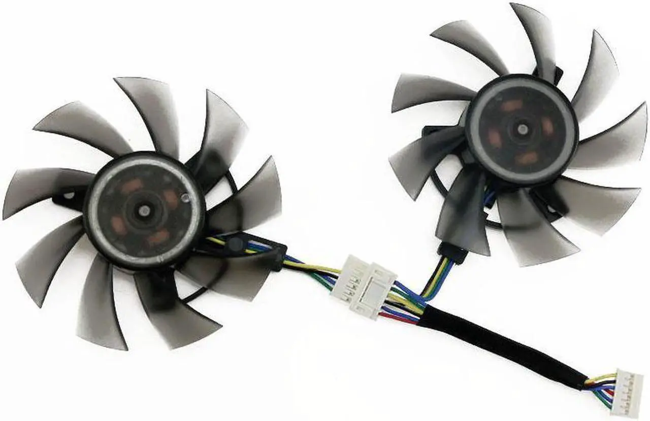 Alt view image 4 of 6 - 6Pin 75MM FD8015U12D RTX 2060 GTX1660 Ti Cooling Fan For ASUS GTX 1660 1660Ti TUF GAMING OC RTX2060 Graphics Card Cooler Fan