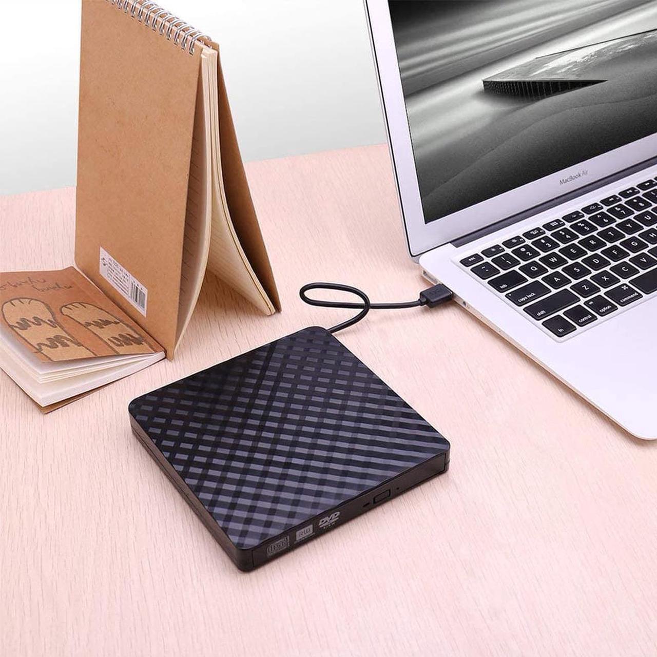 Alt view image 4 of 7 - External DVD Drive, CD DVD +/-RW Drive USB 3.0 Protable USB DVD/CD ROM Burner Optical Drive Player Reader Writer for Windows 11/10/8/7 Laptop Desktop Computer, Mac OS (Black)