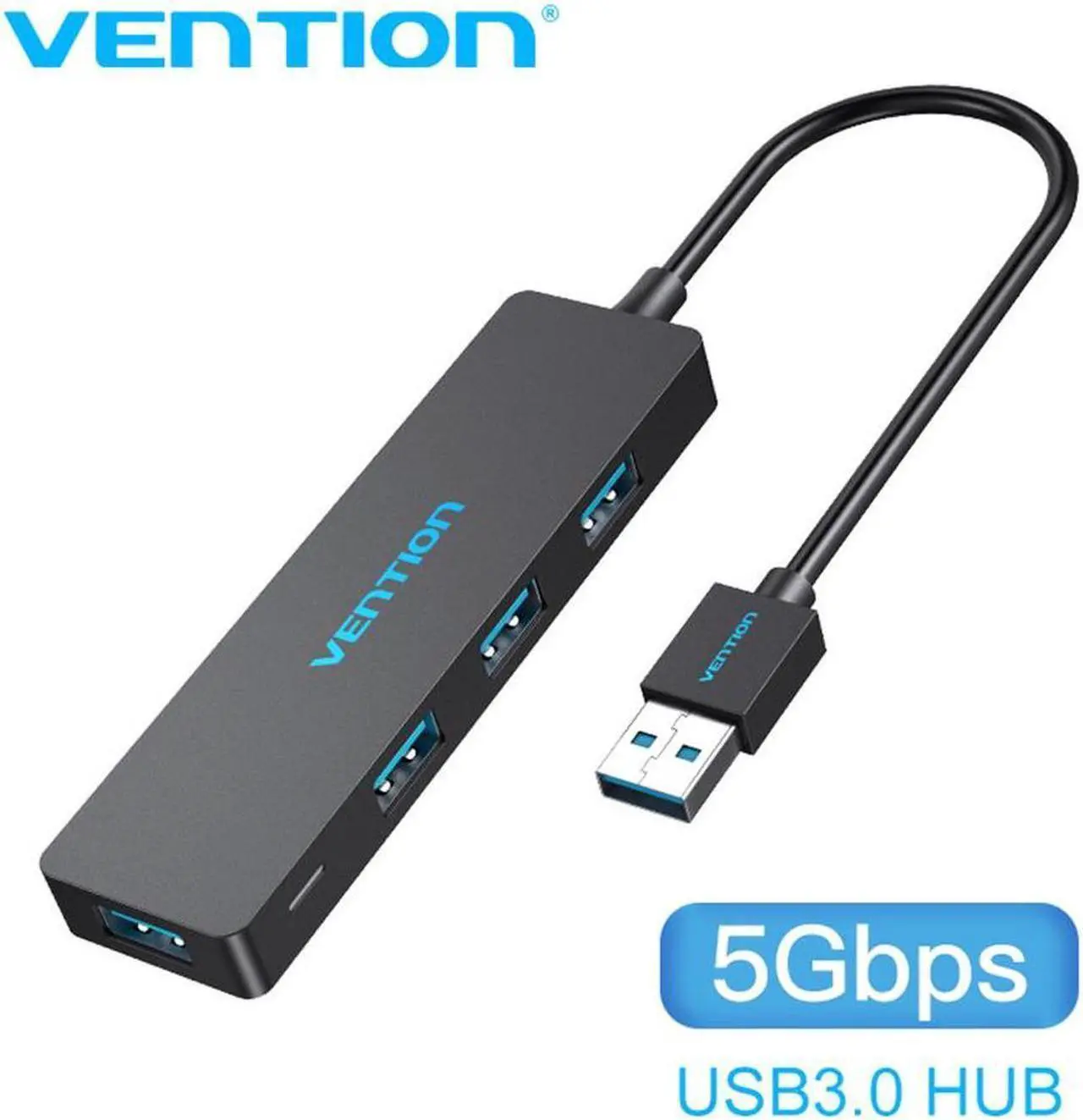 Main image of 4 Ports USB Hub USB 3.0 Hub for Printer Mac Notebook Laptop High Speed Multi USB Splitter USB Hab