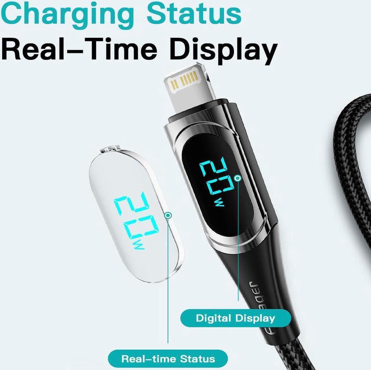 Alt view image 4 of 7 - USB C to Lightning Cable 3.3FT 2Pack iPhone Fast Charger Cable [MFI Certified] 1M USBC to Lightning Apple Type C Charger Cord for iPhone 14 13 12 11 Pro Max Mini X XS XR 8 Plus 10 SE iPad