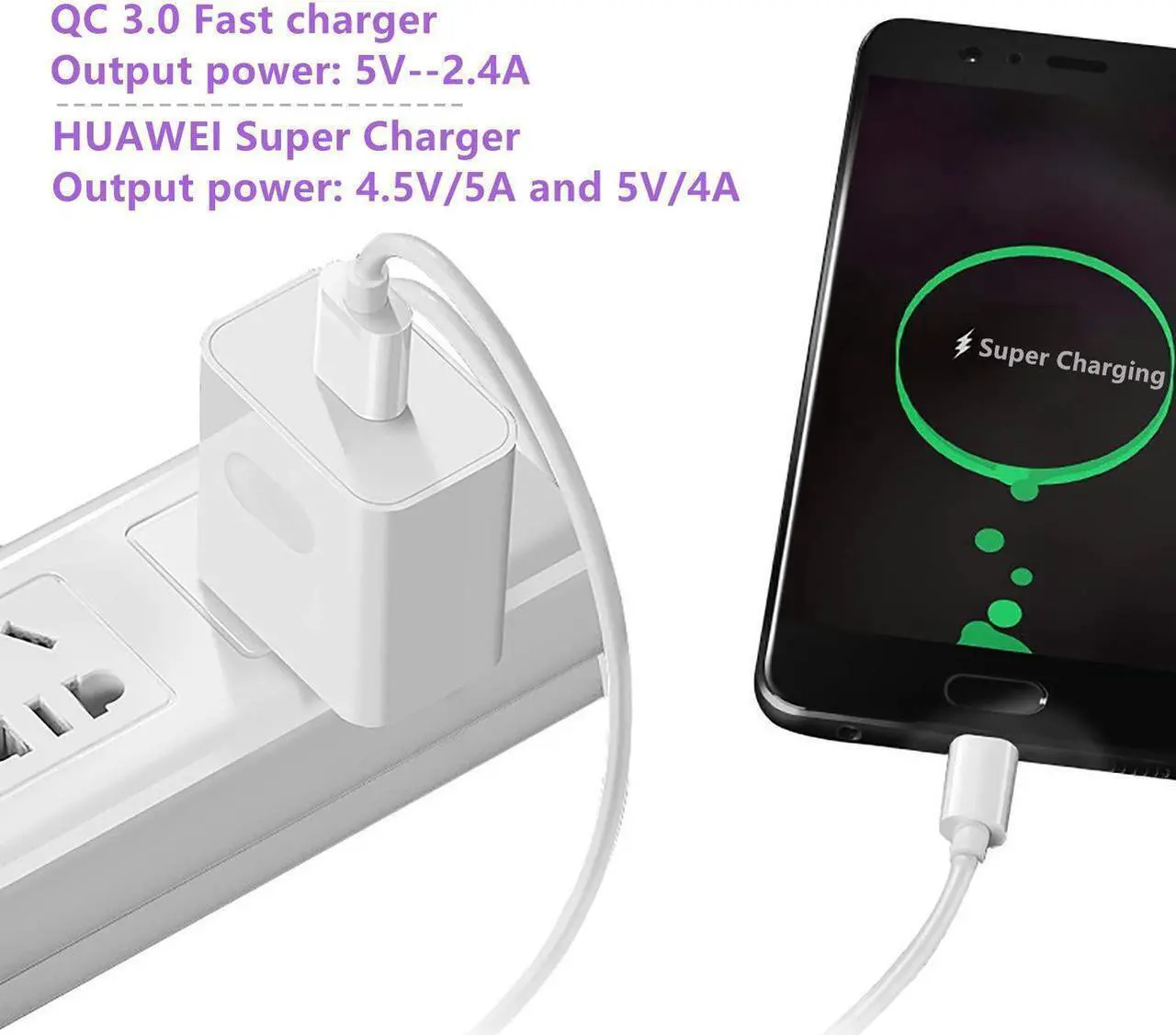 Alt view image 4 of 7 - USB C Cable, 5A Fast Charging 2-PACK 3.3FT Almost Unbreakable Type C Cable /USB3.0 Charging Cord Compatible with Samsung Galaxy S8/S9, MacBook, LG G6 V20 G5,Google Pixel Huawei Mate 20 Pro Mate20