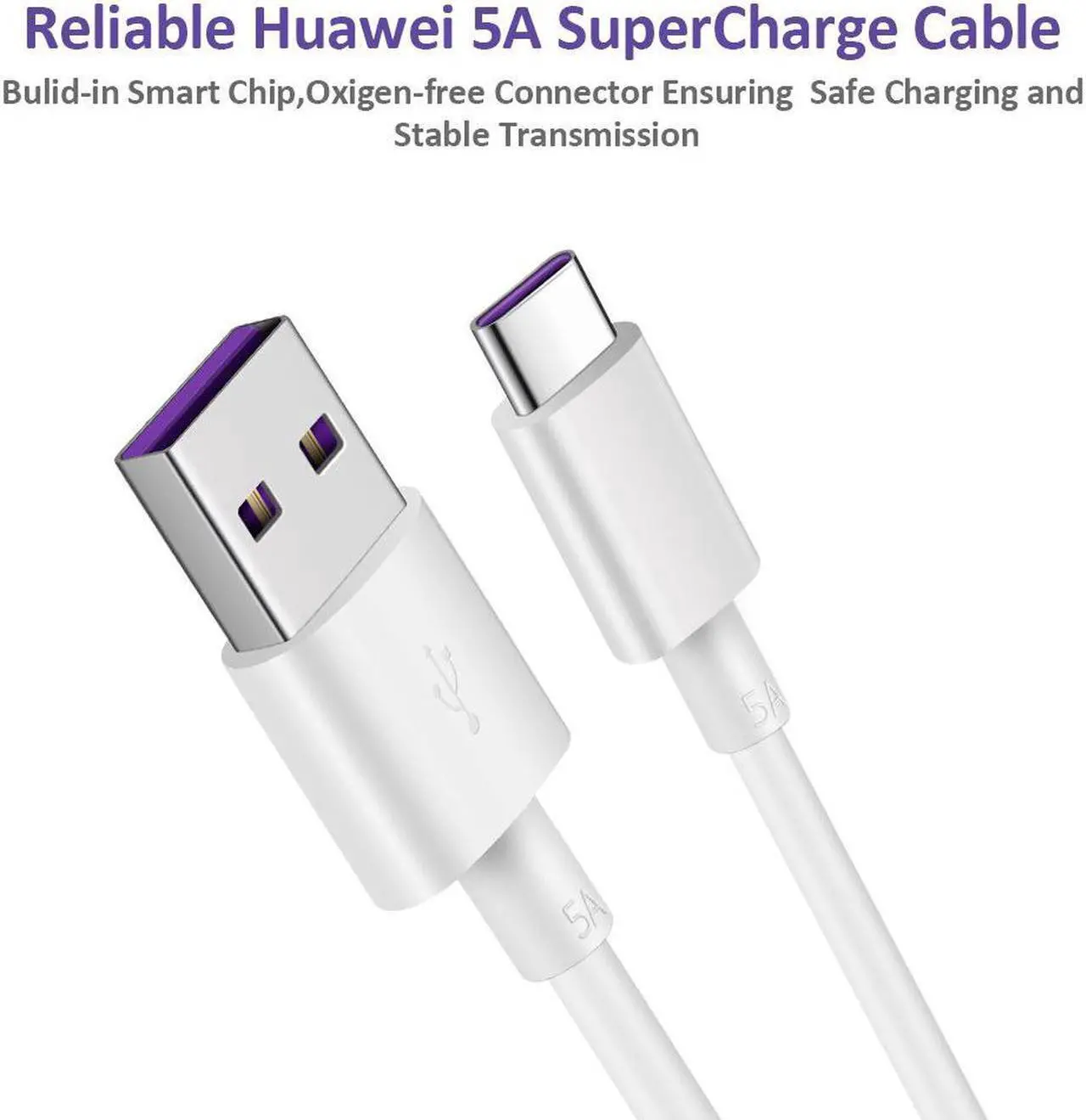 Alt view image 7 of 7 - USB C Cable, 5A Fast Charging 2-PACK 3.3FT Almost Unbreakable Type C Cable /USB3.0 Charging Cord Compatible with Samsung Galaxy S8/S9, MacBook, LG G6 V20 G5,Google Pixel Huawei Mate 20 Pro Mate20