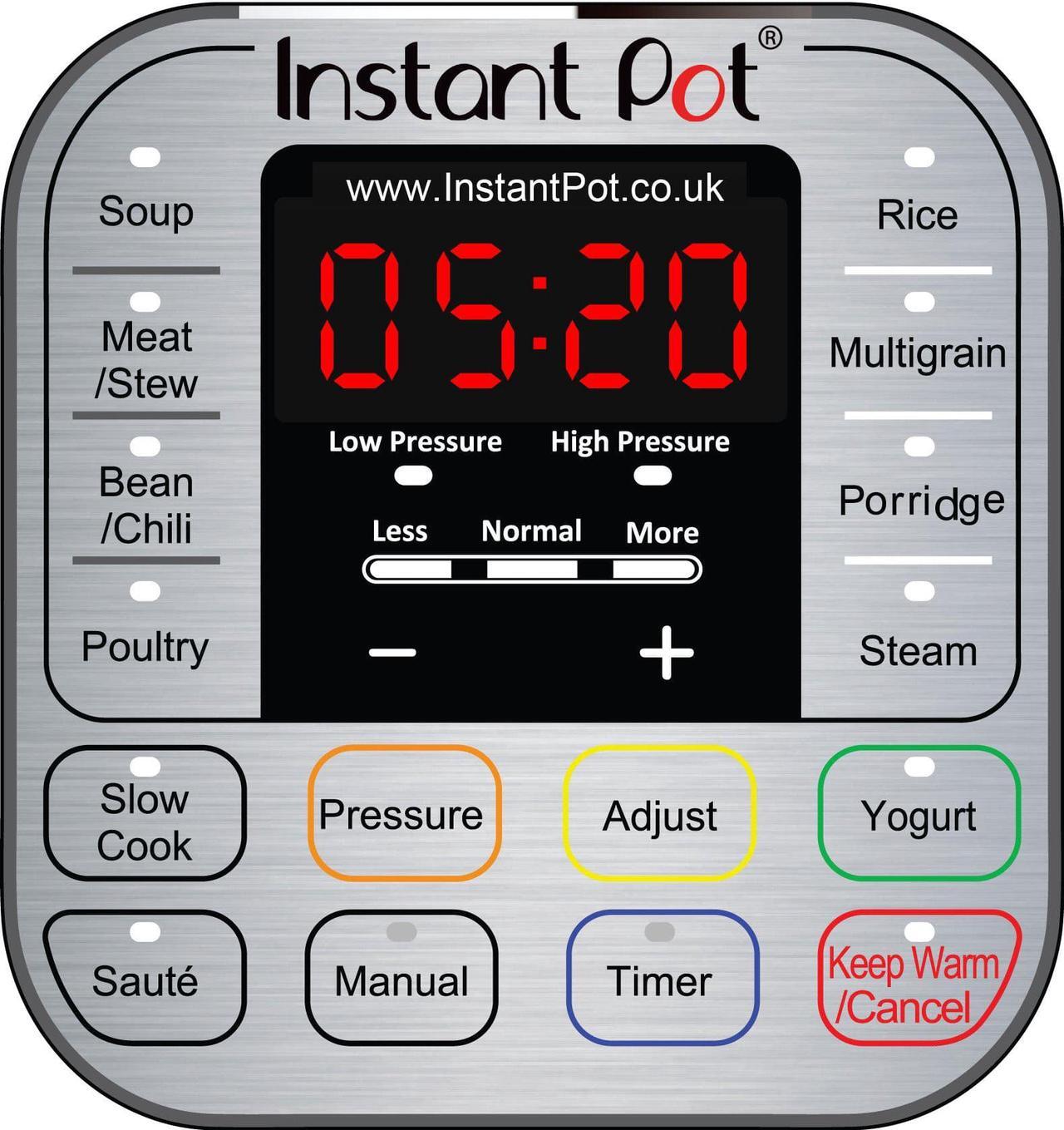 Alt view image 2 of 4 - Instant Pot Duo 7-in-1 Electric Pressure Cooker, Slow Cooker, Rice Cooker, Steamer, Sauté, Yogurt Maker, Warmer & Sterilizer, Includes App With Over 800 Recipes, Stainless Steel, 6 Quart