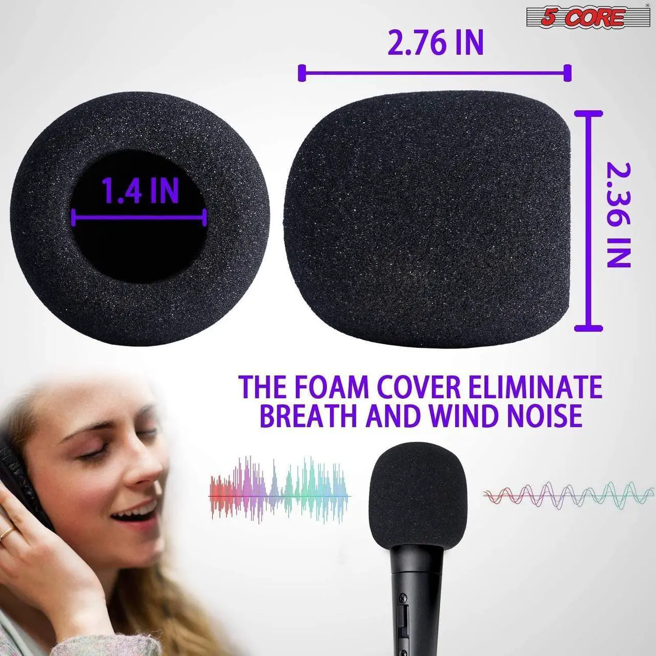 Alt view image 6 of 7 - 5 CORE XLR Microphone Condenser Mic w Microphone ARM for Computer Gaming Podcast Tripod Stand Kit for Streaming Recording Vocals Voice Cardioids Studio Microphone - RM 7 BG