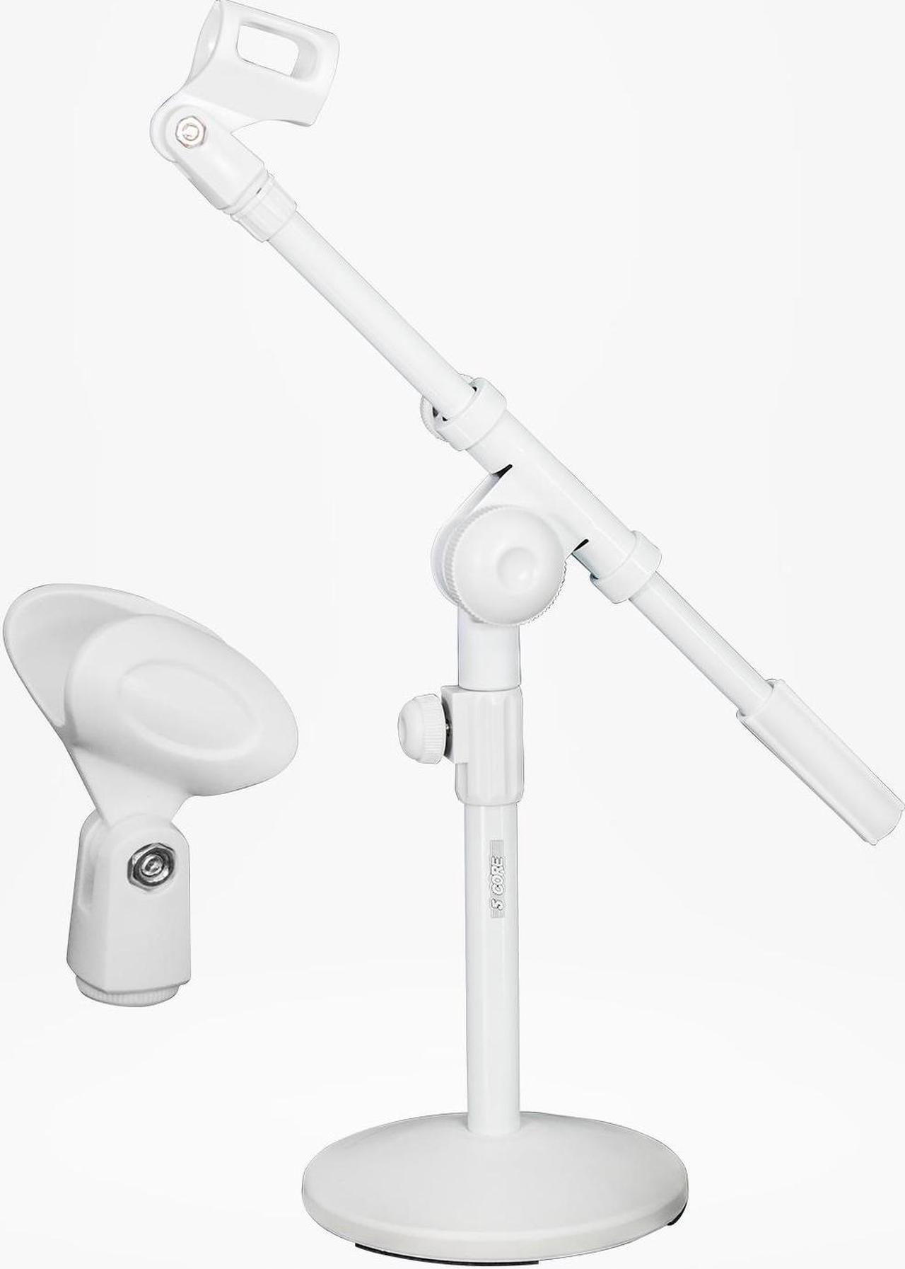 Main image of 5 Core Desktop Mic Stand Round Base Universal Desk Microphone Holder Table Top Stands