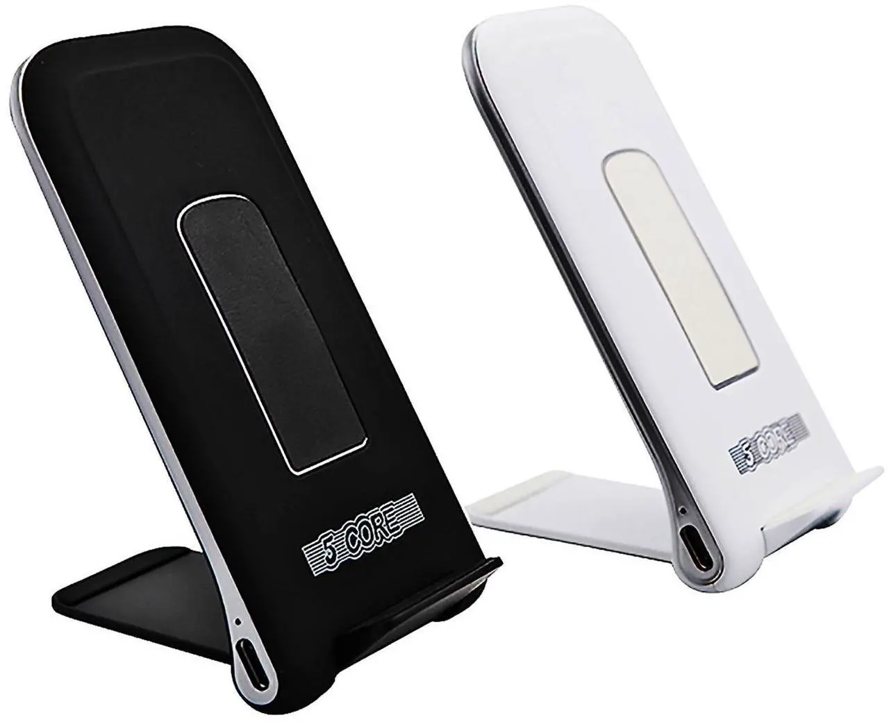 Main image of 5 Core Fast Wireless Charger 2 Pieces 10W Fast Wireless Charging Station with Sleep-Friendly Adaptive Light/Compatible with Samsung Galaxy S21 S20 S10 S9 S8/Note 20 Ultra/10/9 - CDKW03