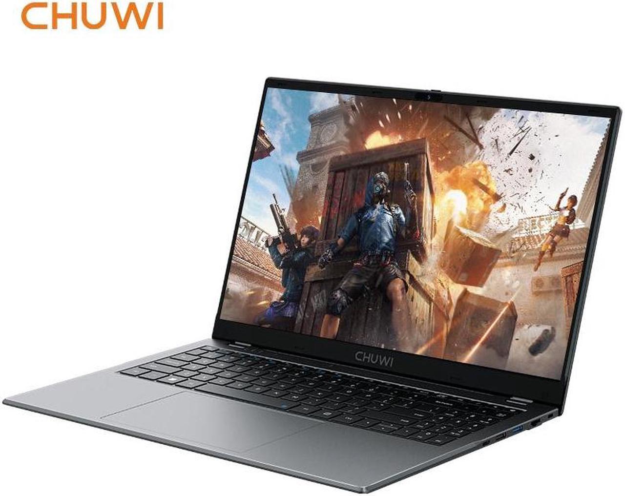 CHUWI 15.6'' GemiBook Plus Laptop Computer, Windows 11 Laptop 12th Gen Intel Alder Lake N100 (Up to 3.4GHz), 8GB RAM 256GB SSD, 1920X1080 HD Display Ultra Thin Laptop, HDMI/WiFi6/BT5.2/Webcam/38WH