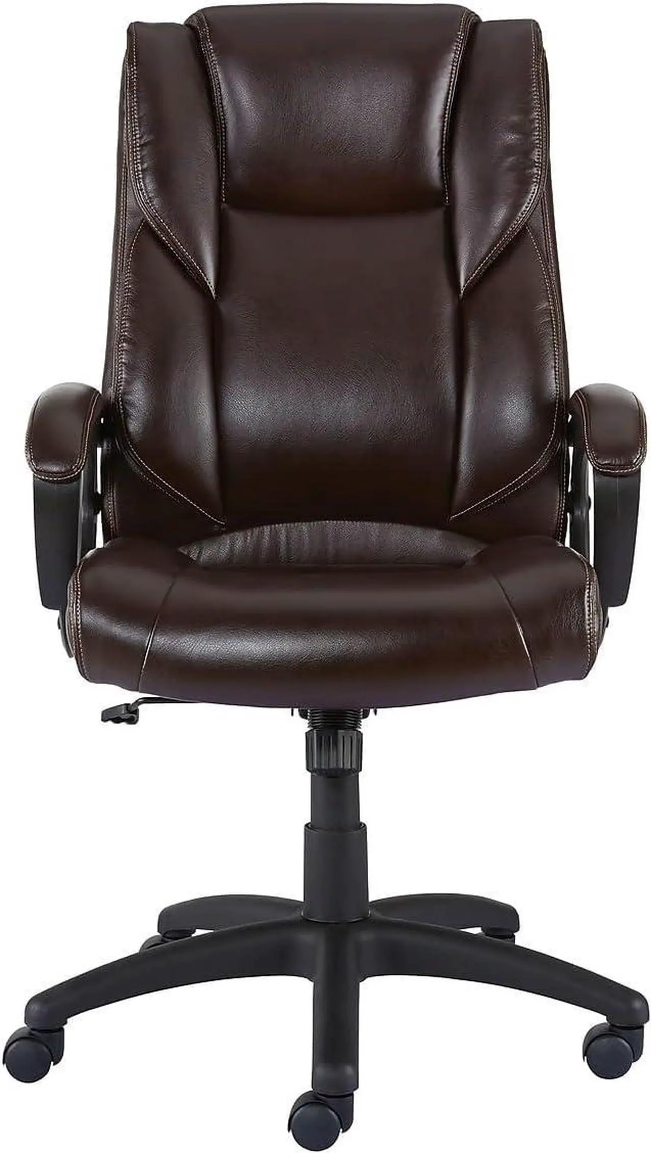 Main image of STAPLES 2554454 Kelburne Luxura Office Chair Brown