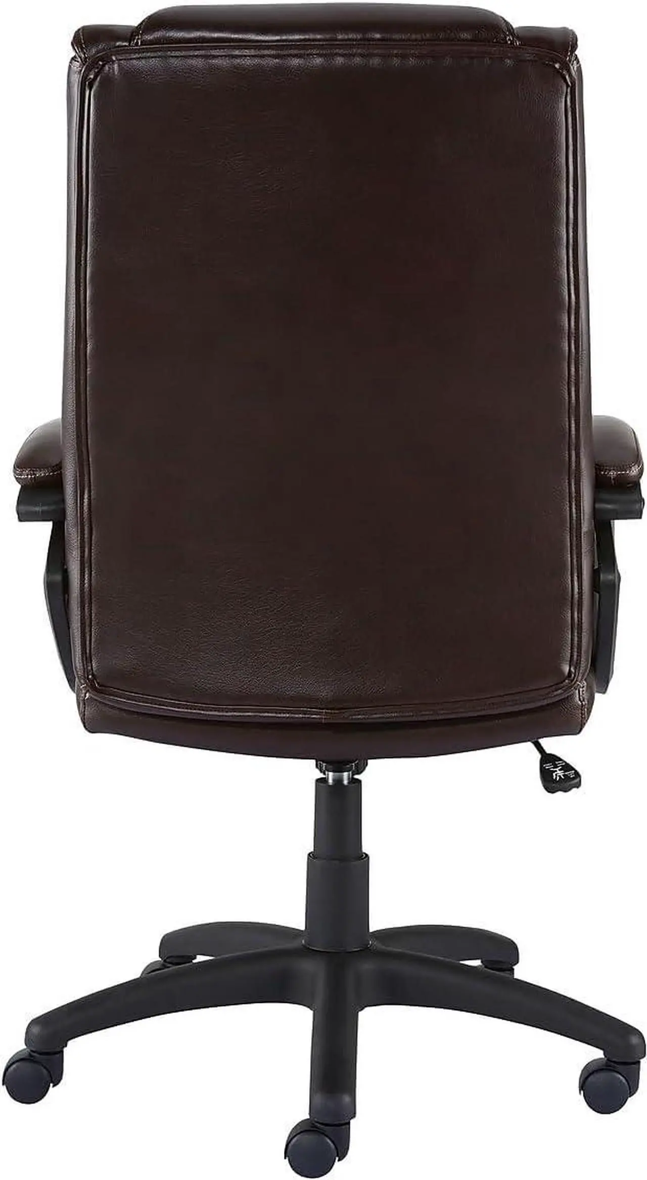 Alt view image 5 of 6 - STAPLES 2554454 Kelburne Luxura Office Chair Brown