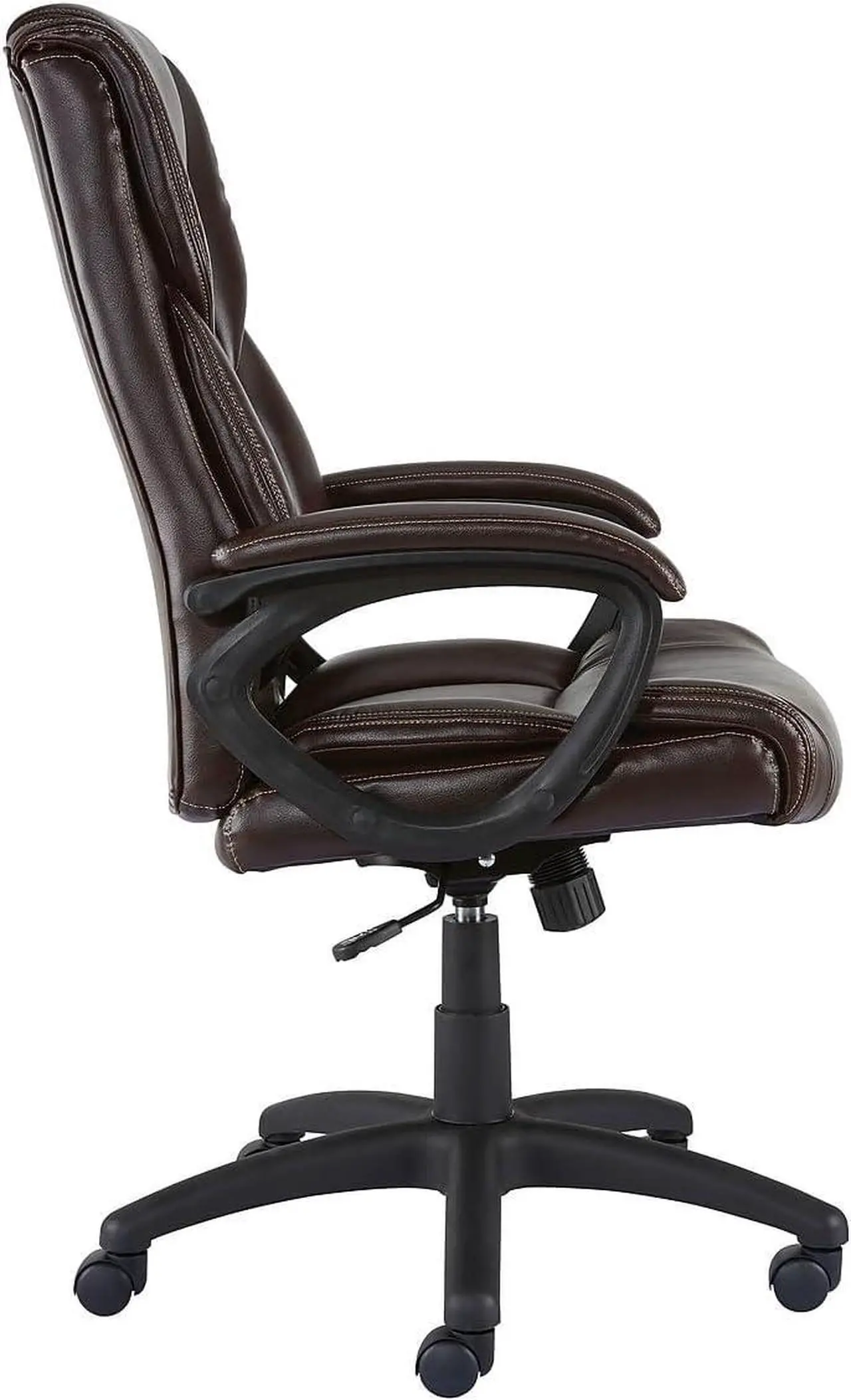 Alt view image 6 of 6 - STAPLES 2554454 Kelburne Luxura Office Chair Brown