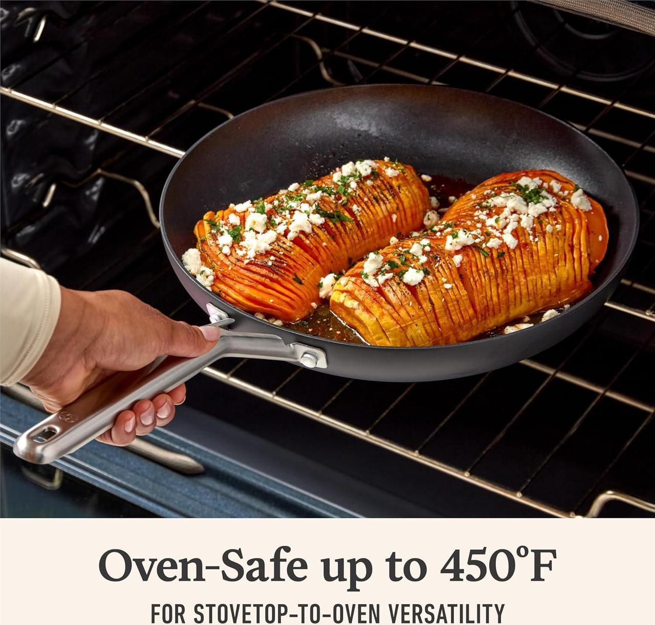 Alt view image 4 of 6 - Calphalon® Hard-Anodized Nonstick 12-Inch Frying Pan