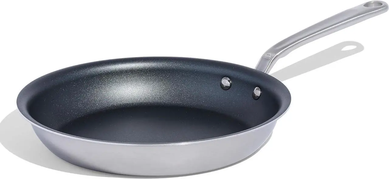 Main image of Made In Cookware - ProCoat 10" Non Stick Frying Pan (Graphite) - 5 Ply Stainless Clad Nonstick - Professional Cookware - Crafted in USA - Induction Compatible
