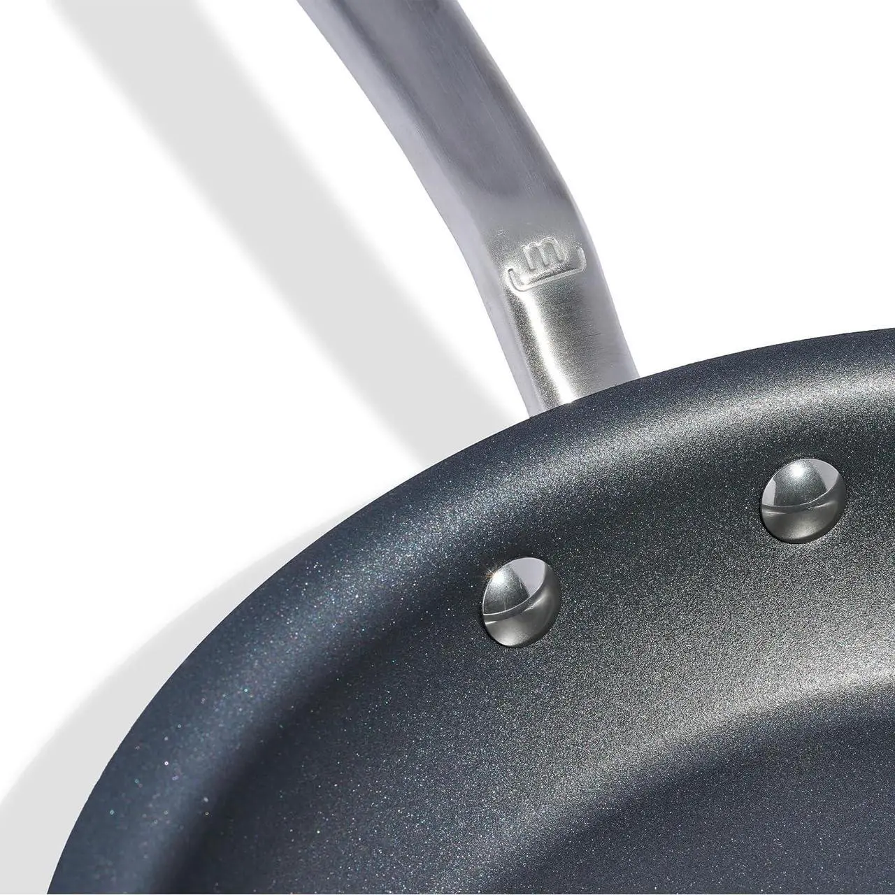 Alt view image 2 of 6 - Made In Cookware - ProCoat 10" Non Stick Frying Pan (Graphite) - 5 Ply Stainless Clad Nonstick - Professional Cookware - Crafted in USA - Induction Compatible
